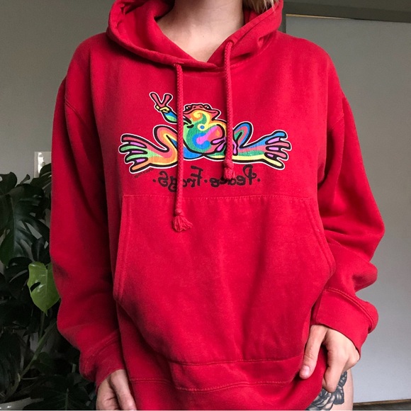 Peace Frogs Hoodie - Picture 3 of 6